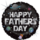 Foil Balloon 18in Galactic Father's Day - Tiger Feet Ireland