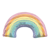Foil Balloon Supershape Pastel Rainbow - Tiger Feet Ireland