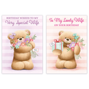 12pk Cards C50 Birthday Wife - Tiger Feet Ireland