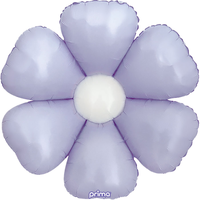 Foil Balloon 34" Shape Pale Lavender Daisy - Tiger Feet Ireland