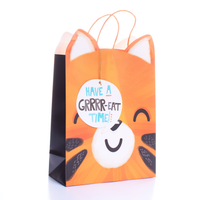 6pk Medium Gift Bags Tiger - Tiger Feet Ireland