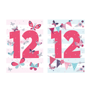 12pk Cards C50 Birthday Age 12 - Tiger Feet Ireland