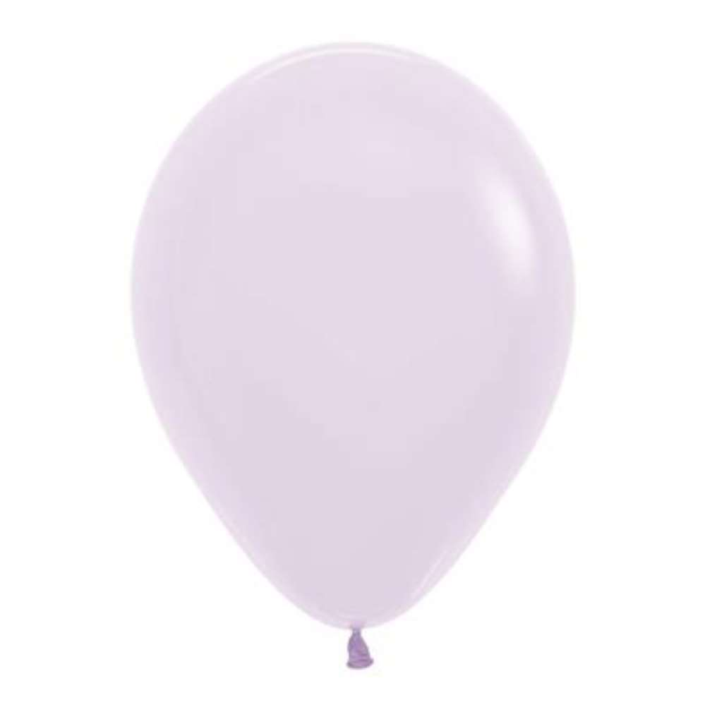 50ct Latex Balloon 12in Pastel Lilac Sempertex - Tiger Feet Ireland