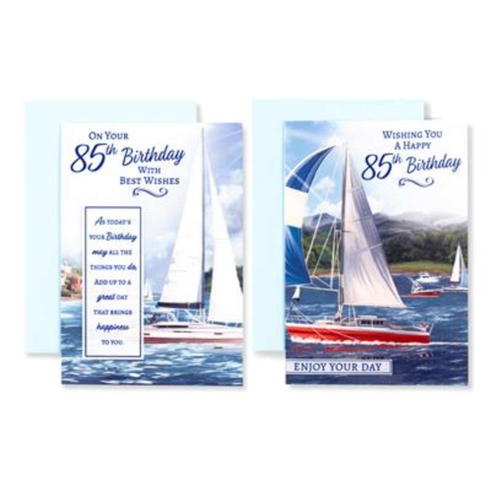 Poppyhill C50 Birthday Age 85 12pk