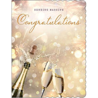 6pk Cards C50 Congratulations - Tiger Feet Ireland