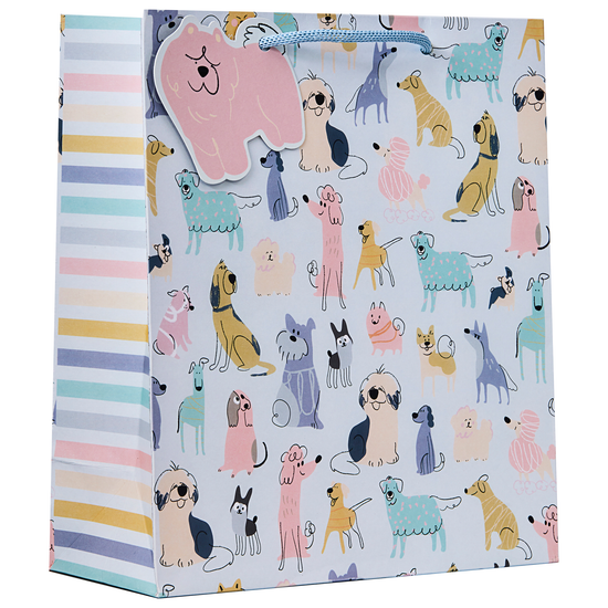 Partisan 6 Pack Gift Bag Doddley Dogs Medium