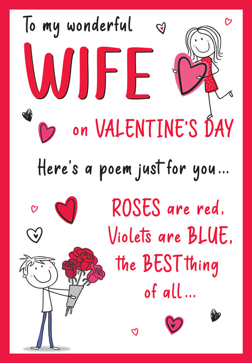 6pk Cards VD C75 Poem - Tiger Feet Ireland