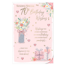 6pk Cards C75 Birthday Age 70 - Tiger Feet Ireland