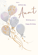 6pk Cards ED C75 Aunt Balloons - Tiger Feet Ireland