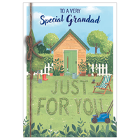 6pk Cards C50 Birthday Grandad - Tiger Feet Ireland