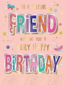 6pk Cards ED C50 Friend Butterfly Soft Peach - Tiger Feet Ireland