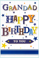 6pk Cards C50 Birthday Grandad - Tiger Feet Ireland