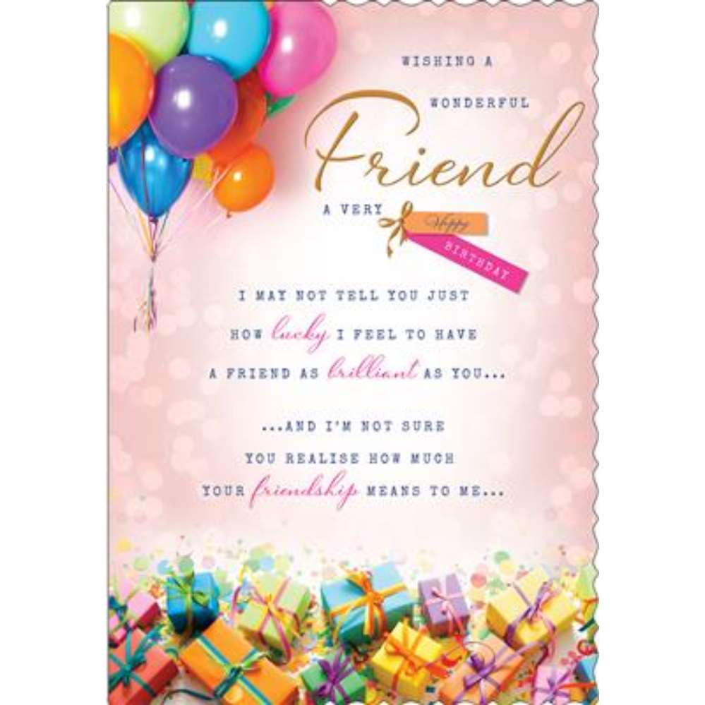 6pk Cards C75 Birthday Friend - Tiger Feet Ireland