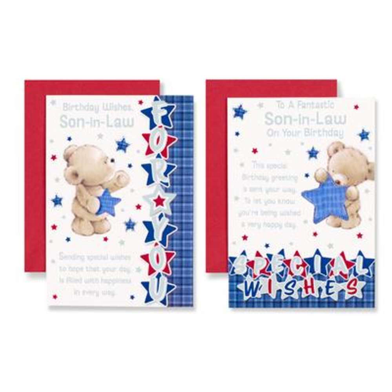 Poppyhill C50 Birthday Son-In-Law 12pk