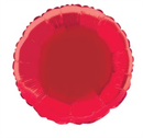 Foil Balloon 18" Round Red - Tiger Feet Ireland