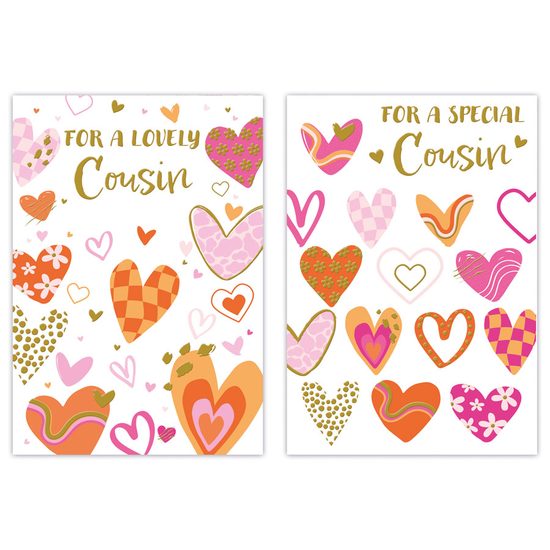 Poppyhill C50 Birthday Cousin 12pk
