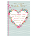 6pk Cards C75 Birthday Mother - Tiger Feet Ireland