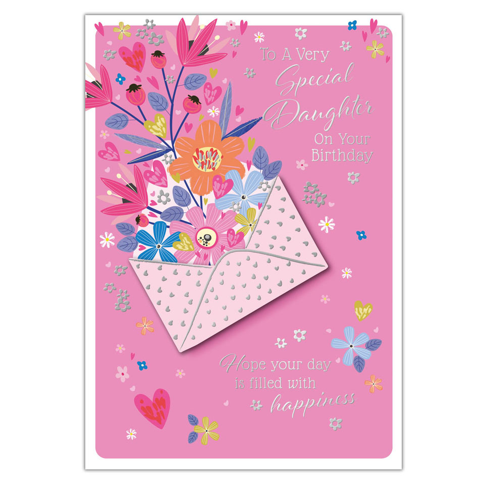 6pk Cards C90 Birthday Daughter - Tiger Feet Ireland