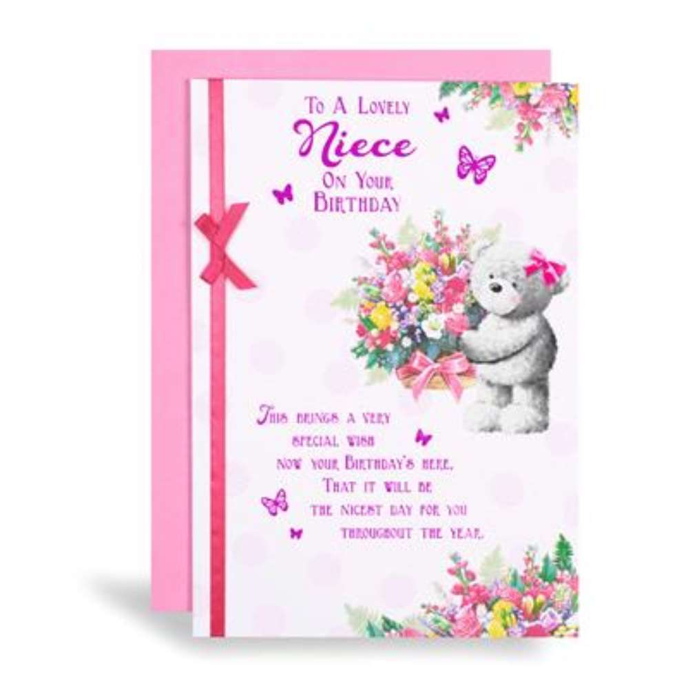 6pk Cards C90 Birthday Niece - Tiger Feet Ireland