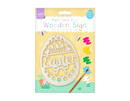 Paint Your Own Wooden Sign Easter - Tiger Feet Ireland