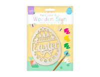 Paint Your Own Wooden Sign Easter - Tiger Feet Ireland