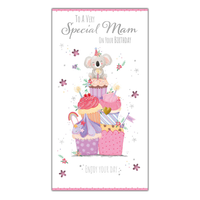6pk Cards C55 Birthday Mam - Tiger Feet Ireland