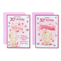12pk Cards C50 Birthday Age 30 - Tiger Feet Ireland