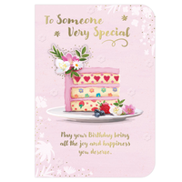 6pk Cards C50 Birthday Someone Special - Tiger Feet Ireland