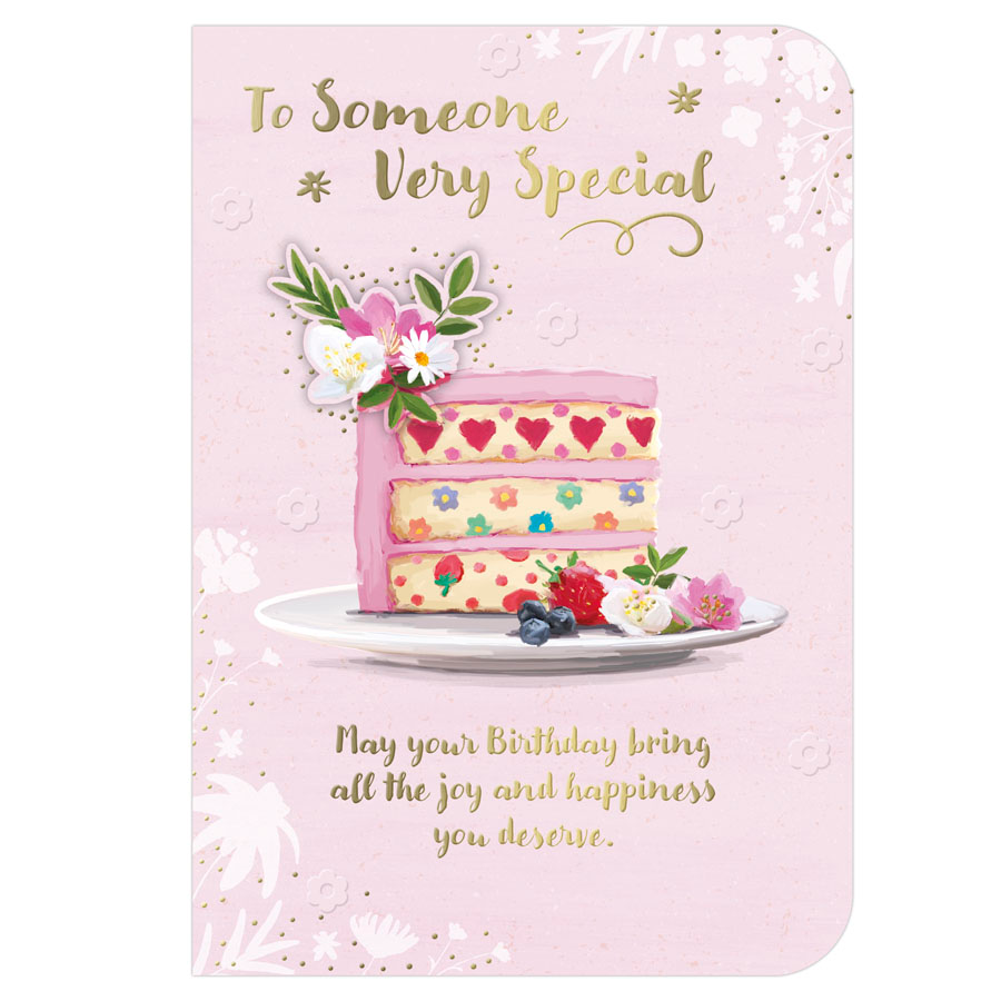 6pk Cards C50 Birthday Someone Special - Tiger Feet Ireland