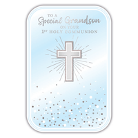 6pk Cards C75 Communion Grandson - Tiger Feet Ireland
