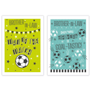 12pk Cards C50 Birthday Brother-In-Law - Tiger Feet Ireland