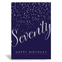 6pk Cards C50 Birthday Age 70 - Tiger Feet Ireland