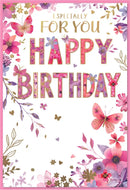 Simon Elvin 6 Pack Cards C50 Birthday Birthday - Tiger Feet Ireland