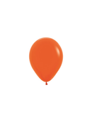 50ct Latex Balloon 5in Orange Sempertex - Tiger Feet Ireland