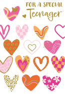 12pk Cards C50 Birthday Teenager - Tiger Feet Ireland