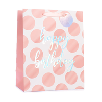 6pk Large Portrait Gift Bags Pattern - Tiger Feet Ireland