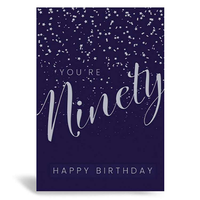 6pk Cards C50 Birthday Age 90 - Tiger Feet Ireland