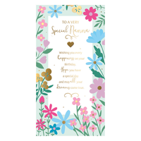 6pk Cards C55 Birthday Nanna - Tiger Feet Ireland