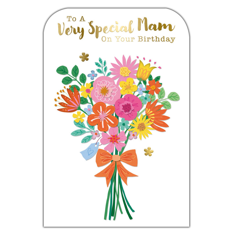 6pk Cards C75 Birthday Mam - Tiger Feet Ireland