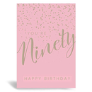 6pk Cards C50 Birthday Age 90 - Tiger Feet Ireland