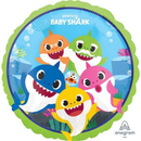 Foil Balloon 18" Round Baby Shark - Tiger Feet Ireland