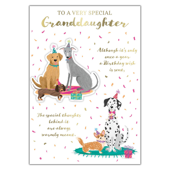 Prelude 6 Pack Cards C90 Birthday Granddaughter