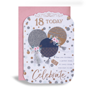 6pk Cards C90 Birthday Age 18 - Tiger Feet Ireland