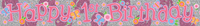 6pk Banners Birthday Age 1 - Tiger Feet Ireland