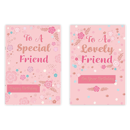 Poppyhill C50 Birthday Friend 12pk