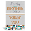 6pk Cards C75 Birthday Brother - Tiger Feet Ireland