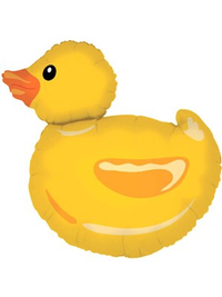 Foil Balloon Shape 55cm Rubber Ducky - Tiger Feet Ireland