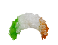 Afro Wig Irish Tricolour - Tiger Feet Ireland