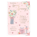 6pk Cards C75 Birthday Granny - Tiger Feet Ireland