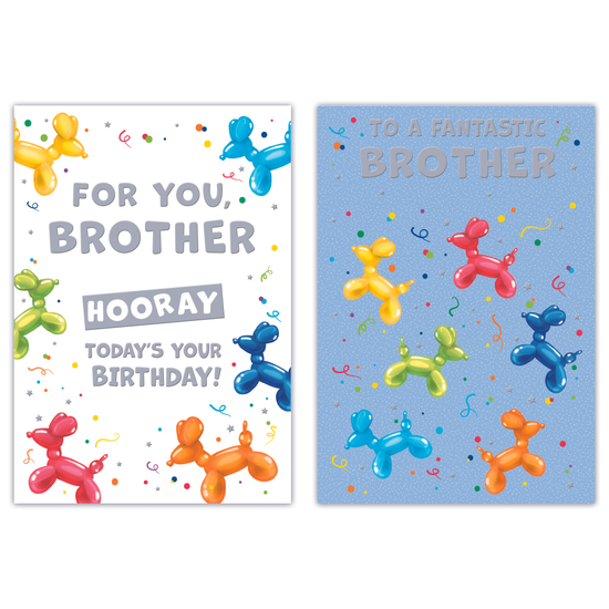 Poppyhill C50 Birthday Brother 12pk